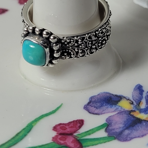925-SILVER   VINTAGE RING SIZE 6 - Picture 5 of 16